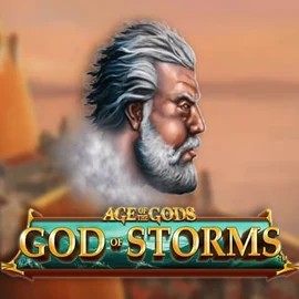 Age Of The Gods: God of Storms by Playtech, showcased at piperspins.it – game logo