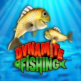 Dynamite Fishing slot logo by Inspired Gaming at PiperSpin Casino