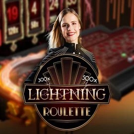 Lightning Roulette logo by Evolution at PiperSpin Casino