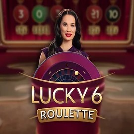 Lucky 6 Roulette slot icon by Pragmatic Play, available at PiperSpin Casino