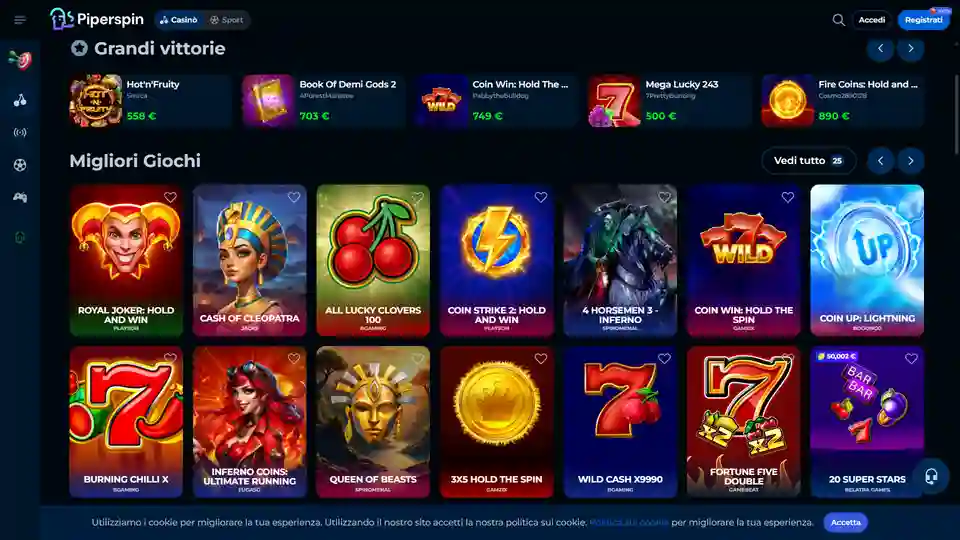 PiperSpin Casino IT