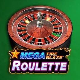 Mega Fire Blaze Roulette slot logo by Playtech at PiperSpin Casino