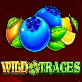 Wild Traces slot logo by Amusnet Interactive at PiperSpin Casino